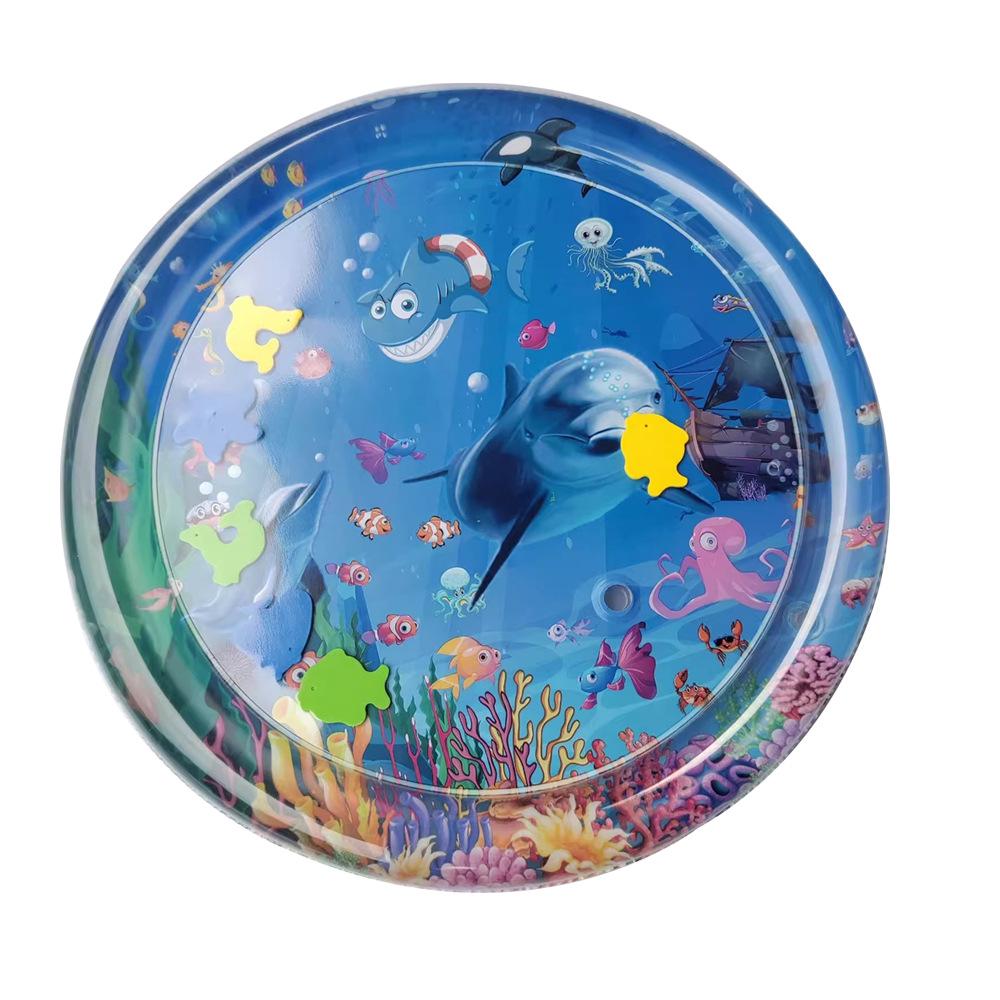 

Надувной водный коврик «Малыш акулёнок» - Веселая и увлекательная игровая подушка