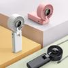 YL11 New Handheld USB Fan Mini Portable Foldable Ultra Silent Home Dormitory External Neck Digital Display Small Fan