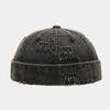 Spring and Summer Cotton Print Docker Cap Brimless Hat Skullies Beanie Hats Landlord Sailor Cap Men and Women 36