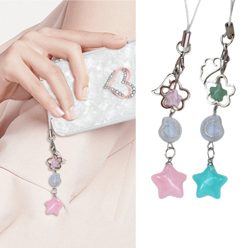 Contemporary Jelly Star Keychain Offering a Soft Touch and Portable Feel for Personalize Styles Stylish Outfits