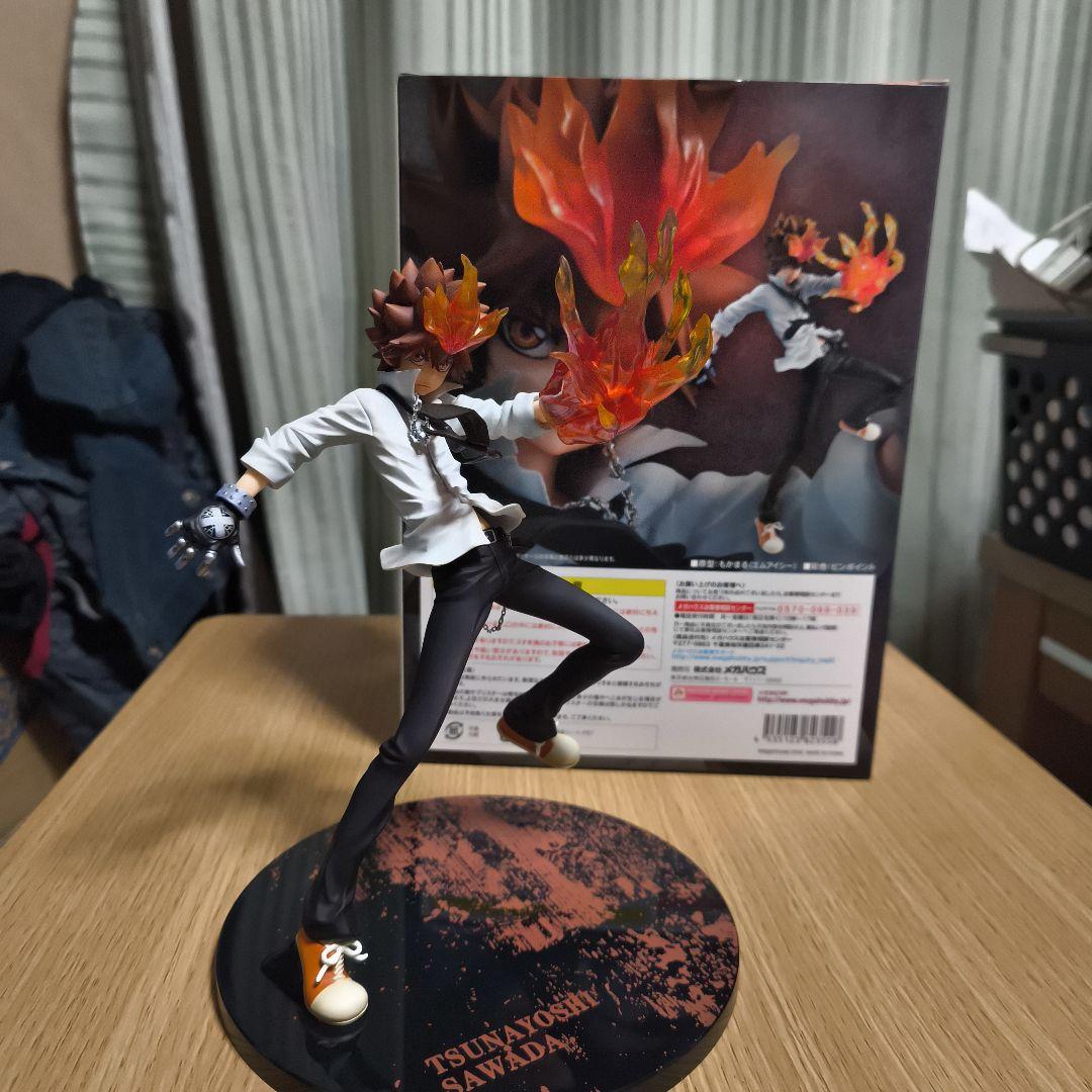 

[USED] Katekyo Hitman REBORN! Megahouse Sawada Tsunayoshi Figure