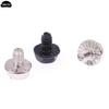 100pcs Toothed Hex 6/32 Computer PC Case Hard Drive Motherboard Mounting Screws For Motherboard PC Case CD-ROM Hard Disk