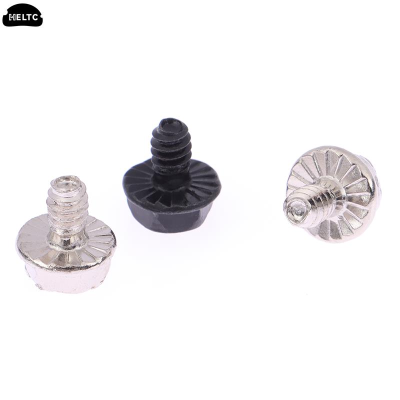 100pcs Toothed Hex 6/32 Computer PC Case Hard Drive Motherboard Mounting Screws For Motherboard PC Case CD-ROM Hard Disk