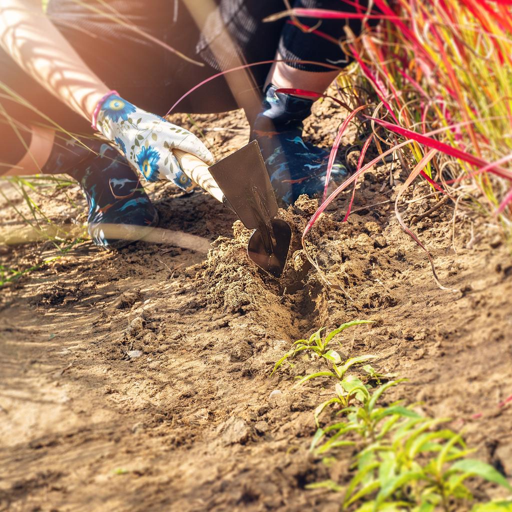 KADAX Set de Unelte de Grădină 5 în 1 Lopată Greblă Săpăligă Gheare Diblu