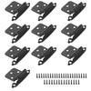 10pcs Cabinet Door Hinges Cold-rolled Steel Cupboard