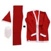 Men Santa Claus Costumes Older Kids Adult Circus XMAS Outfit Fancy Children's Fantasy Cosplay Clothing Dress Up Carnival