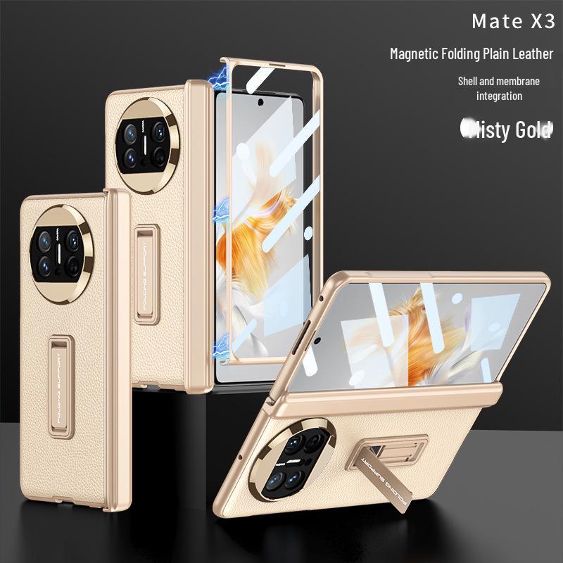 Huawei MateX3 Full Coverage Leather Hard Shell Case - Simple, Durable, Anti-Fall Design