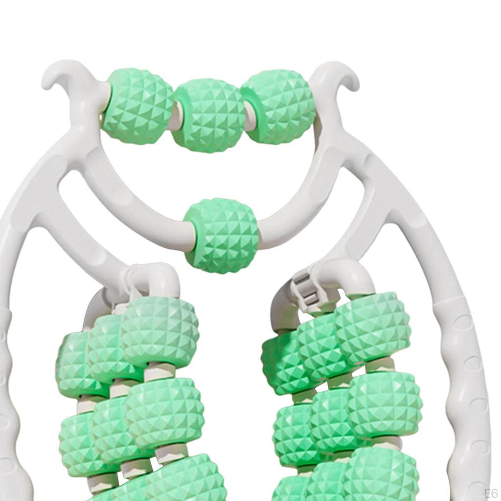 Leg Massage Roller 28 Wheels Degree Circular Clamp Portable Ergonomic Deep Tissue