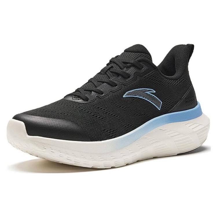 Anta Light Cloud Cushioning, Wear Resistant Low top Casual Running Shoes Women's Black 122345530-2