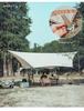 Portable 5.2m Outdoor Butterfly Canopy: Waterproof Oxford Cloth Gazebo and Sun Shade Tent for Camping.