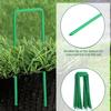 10/50 pièces Crampons Paysagers Crampons en U pour Gazon Piquets de Jardin Piquets Robustes pour Cour Pelouse Tente Clous de Sol Crampons de Fixation pour Tente