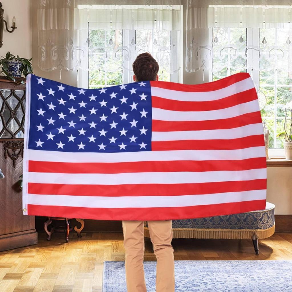 USA Flag Indoor Outdoor Use American Long-Lasting Polyester