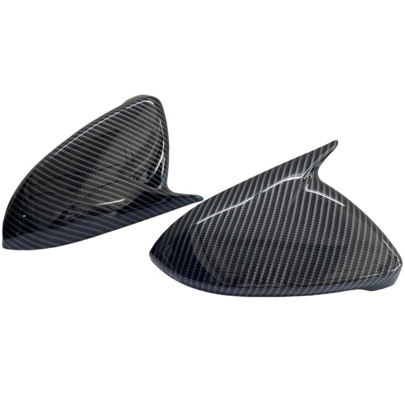 2Pcs Side Wing Rearview Mirror Shell Cover Trim for VW Golf 7 MK7 7.5 GTI GTD GTE R for Touran 2013- Car Accessories