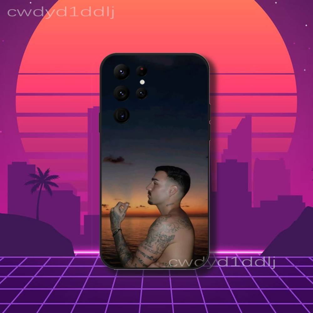 

R-Rels B afroLOVA 25 LA ISLA LP Phone Case For Samsung S10,S21,FE,S21 ,S26,S25,S24,S23,Ultra,S9,S22,Plus Black Shell Cover Samsung S24ULTRA