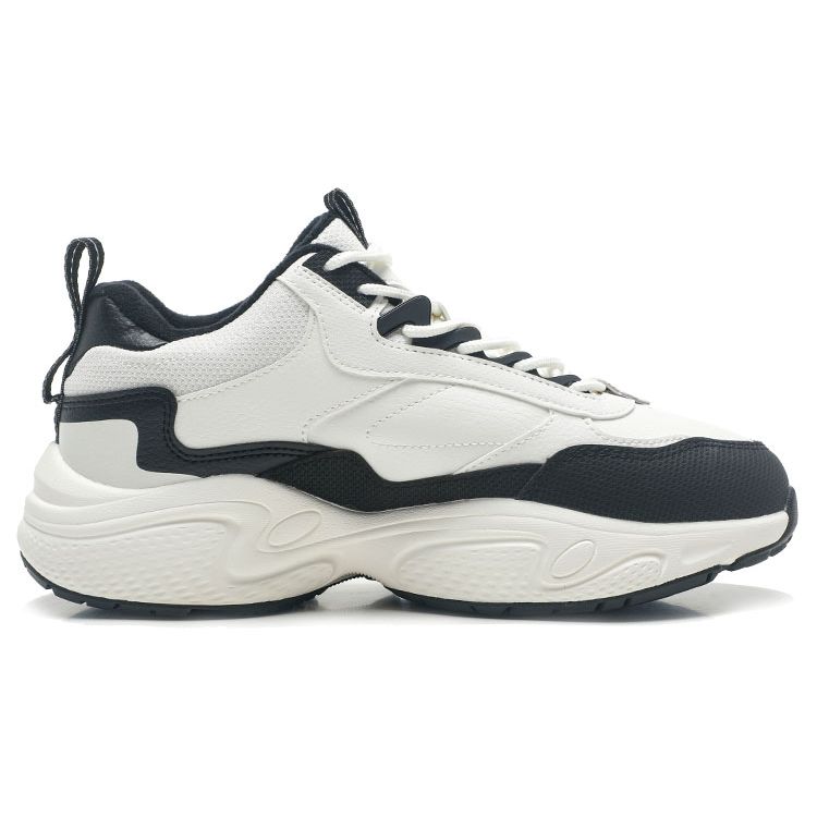 Anta Lifestyle Series Fleece Lined Waterproof Warm Low Top Casual Shoes Men sneakers White Black 912348981-2