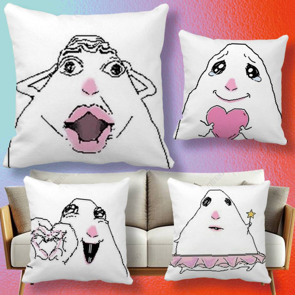 Kreative Lustige Hamster Kissenbezug Geschenk Hohe Auflösung Digitaldruck Überraschend Lebendiges Muster Haushalt