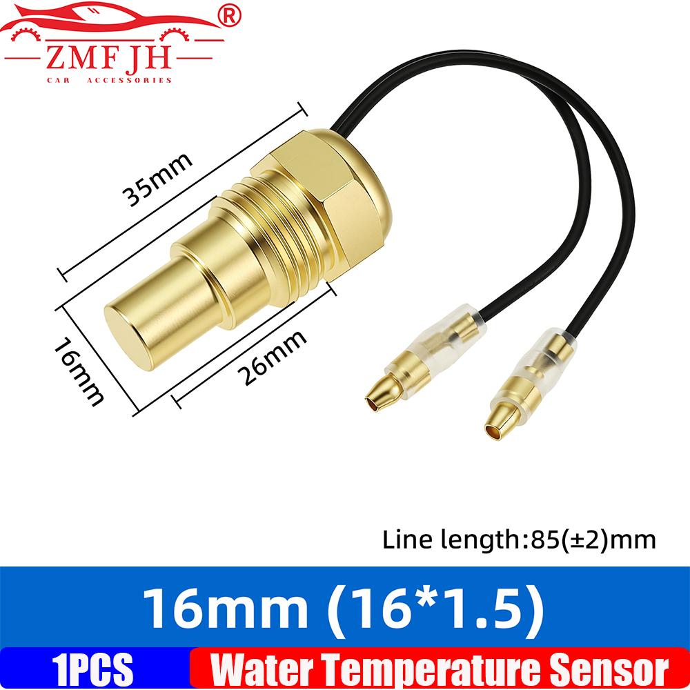 ZMFJH Water Temperature Sensor 1/8NPT 3/8NPT 1/2NPT M14X1.5 M12X1.5 Car Meter Temp Sensor 10MM 12MM 14MM 17MM 21MM Auto Sensor