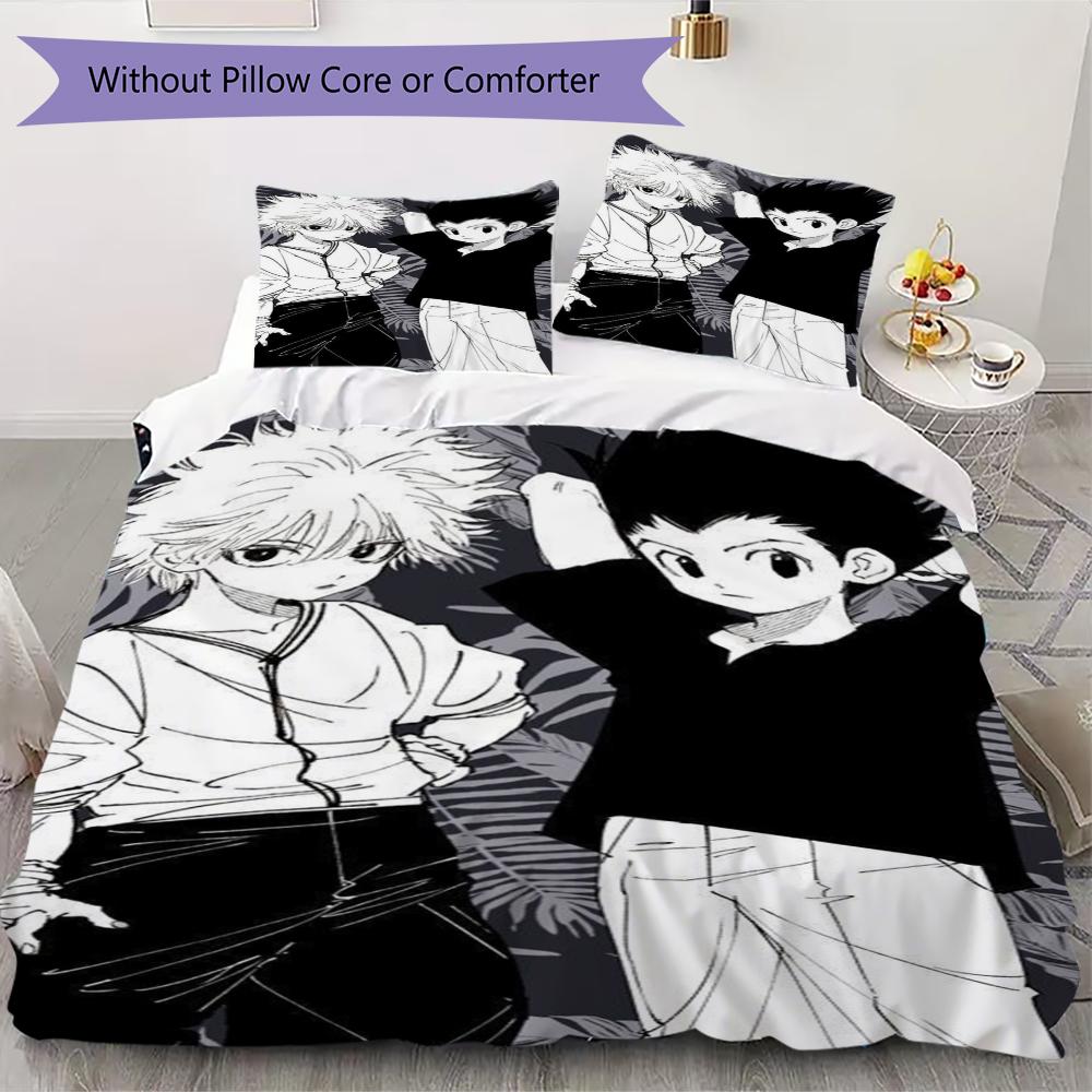 

Hunter Hunter Pattern Bedding uilt Set uilt Cover Pillowcase Home Decoration Birthday Gift (1 * duvet cover + 2 * pillowcase without core) 135x200cm