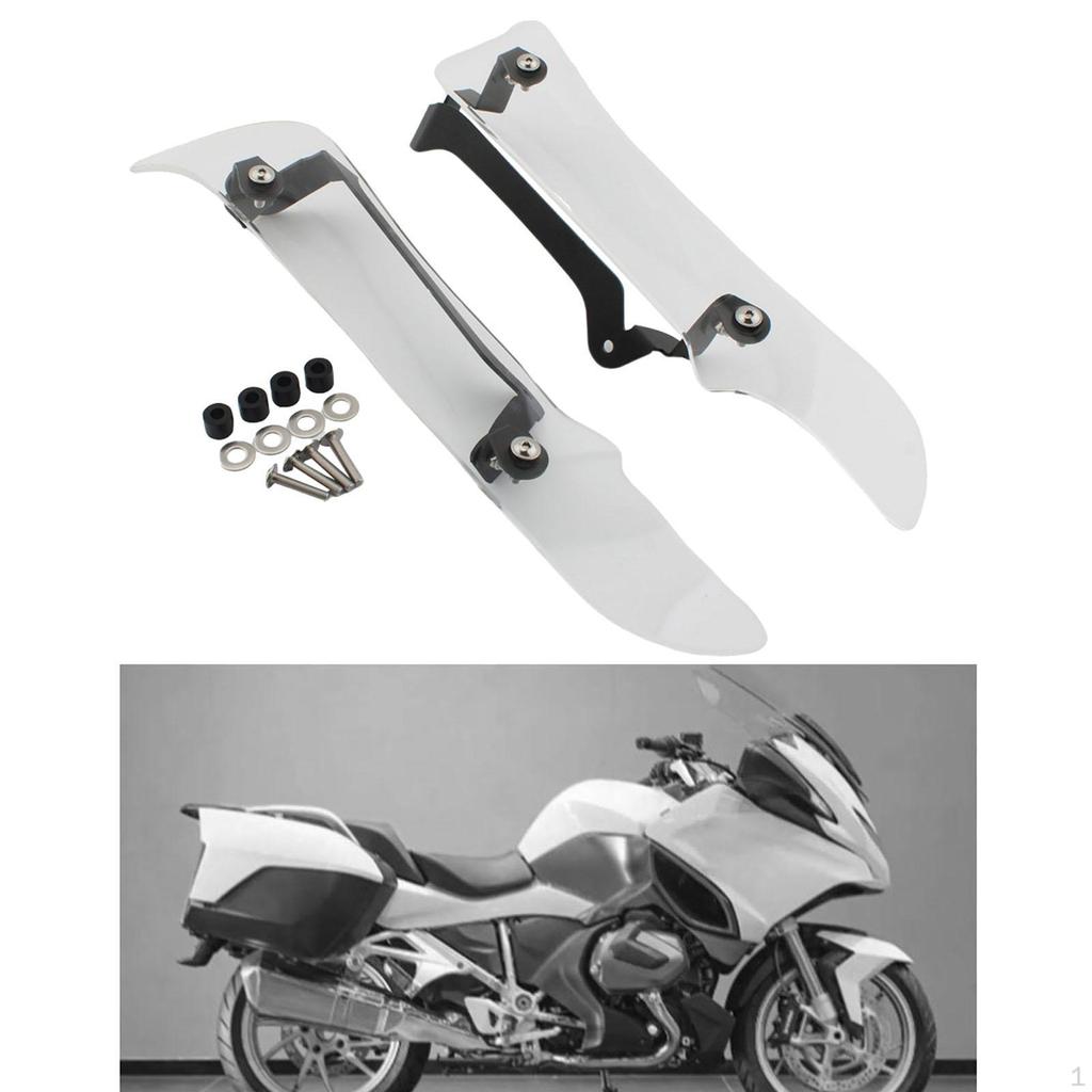 2 Pieces Fairing Air Deflector Wing Easy to Install Replace Parts Motorcycle Side