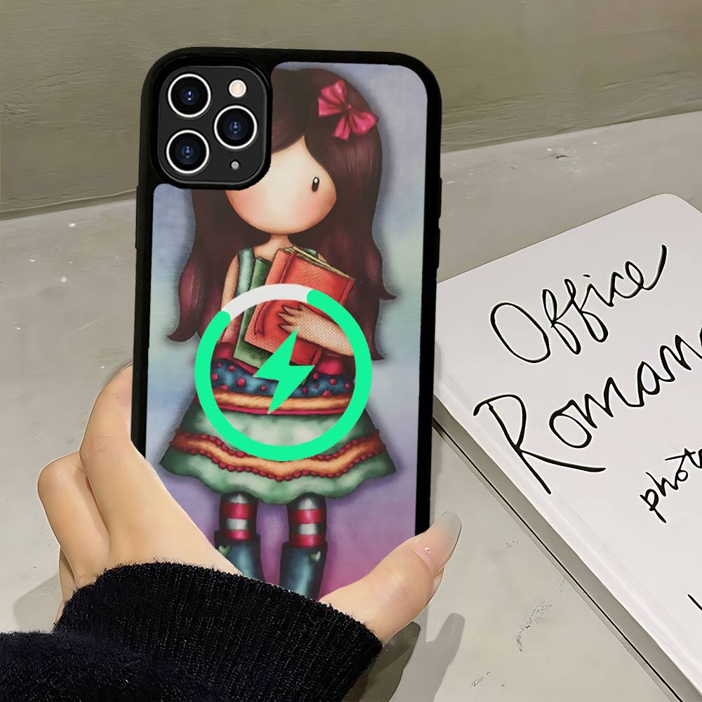Japan Santoro G-Gorjuss Magnetic Wireless Phone Case For IPhone 17 16 15 14 Plus 13 12 11 Pro Max