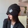Fall Winter Knit Hat With Breathable Polyester For Women Casual Stylish Headwear