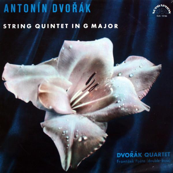 LP Record ANTONN DVOK  DVOK QUARTET FR  String Quintet In G Major SUA10186 Supraphon 1962 Czech Repu Classical Used