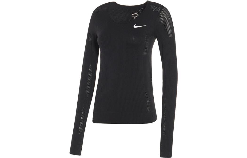 

Nike T Shirts Women s Black Crew Neck Moderate Nipped In Waist BV3919-010 XL