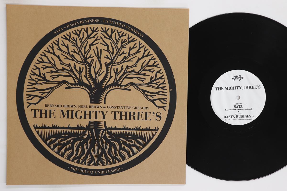 

12inch Record MIGHTY THREES Sata Rasta Business MKST001 MAKASOUND 2010 France Reggae Ska Dub Used