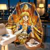 Koc z nadrukiem Sailor Moon - Miękki i wygodny, do sypialni, na podróż, na sofę, do dekoracji domu - Prezent urodzinowy, świąteczny dla przyjaciela