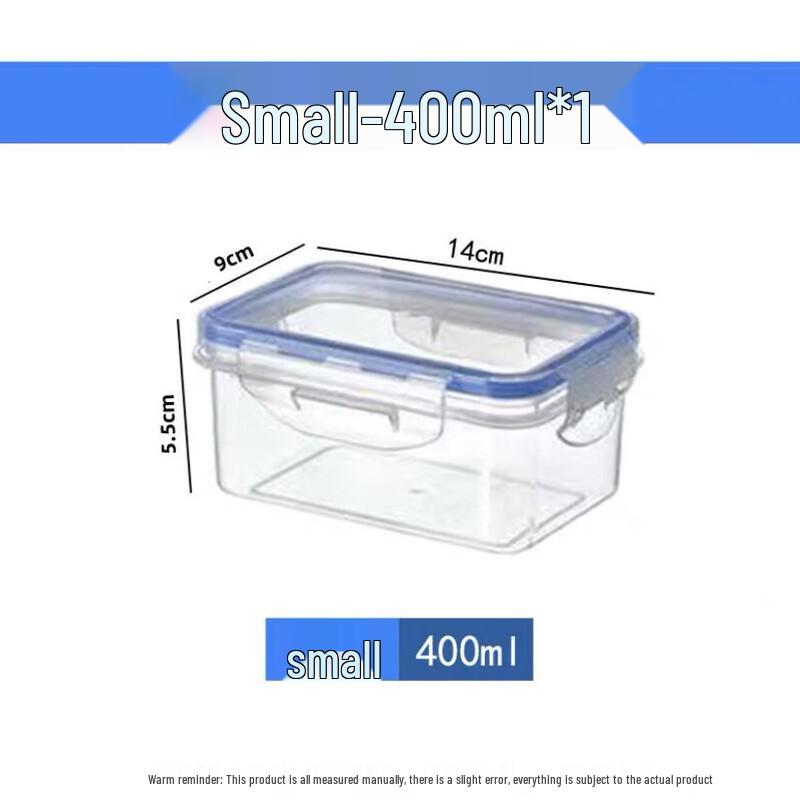 Jun Shiqi ZZ Transparent Food Storage Containers 400ml