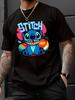 Disney Printed Women's Men's T-shirts A Regular Pure Cotton T-Shirt In A Summer Casual Style Tee Unisex Men Clothing Y2k Clothes