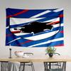 Sam-pdoria Team Emblem Printed Tapestry, Fabric Tapestry Wall Hanging Decoration for Bedroom, Living Room, Dorm Room Home Party Fan Gifts