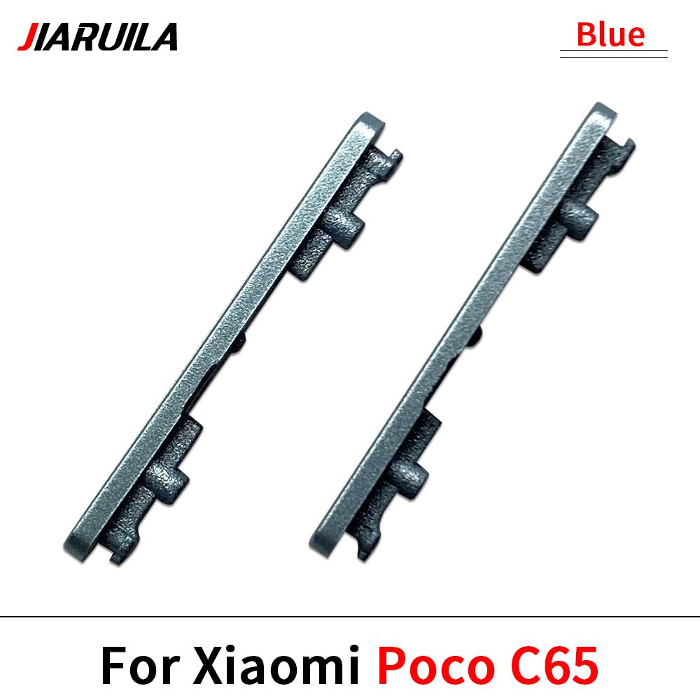 Power Button Switch & Volume Up / Down On / Off Button Flex Cable For Xiaomi Redmi Note 11E 11 Pro Plus Poco C61 F1