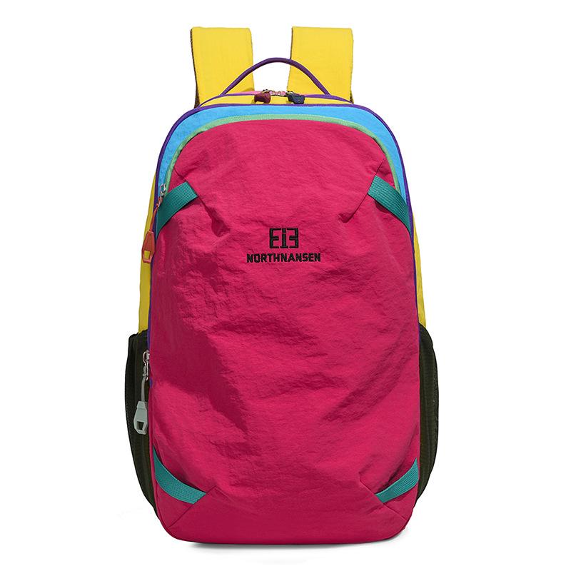 2026 Cross-Color Lightweight School Backpack - Large Capacity for Boys & Girls, Perfect for Outdoor Travel