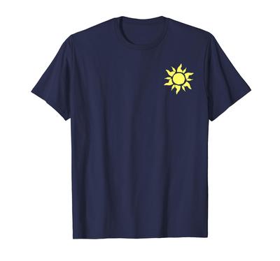 Disney Tangled Rapunzel Sun Icon Pocket T-Shirt