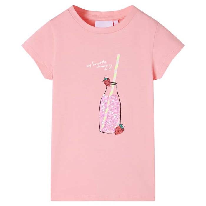 T-shirt pour enfants rose 92/104/116/128/140