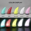 1PC Car Motorcycle Helmet Devil Horn with Light Cute Decoration Motocross Full Face Off Road Helmet Decoration Car Accessories