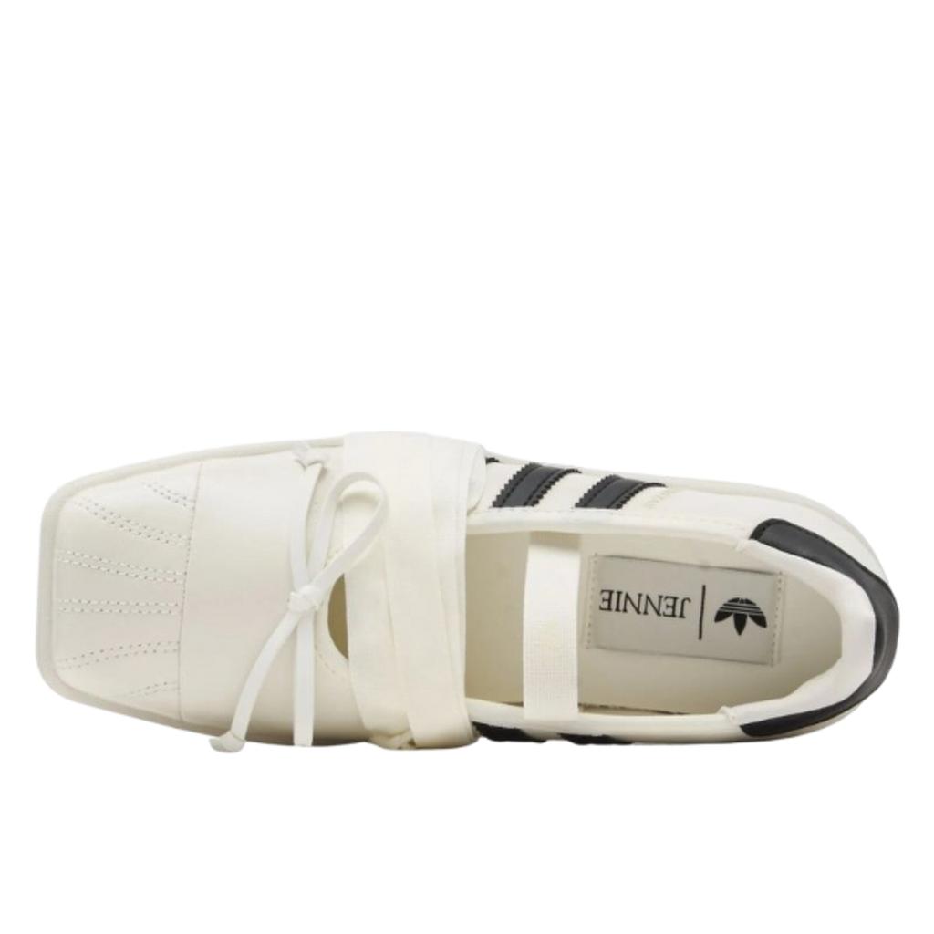 Adidas Superstar Square Toe Ballet JENNIE Off White Black