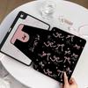 360 Degree Rotation Smart Cover for Samsung Tab S7 S8 S9 11 Plus S10 S9 12.4 Inch Pencil Case for Tab A9 8.7" Plus 11" Bow