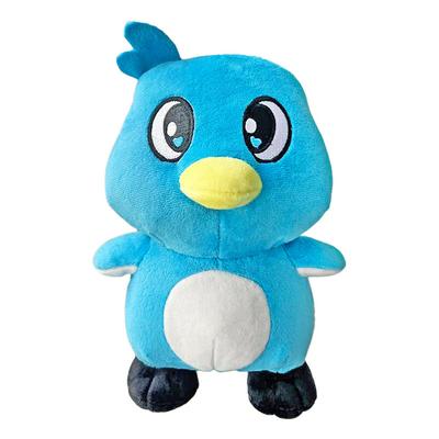 Peluche Milo Juguete de Peluche Juguete de Pingüino Muñeca de Juego Regalos de Cumpleaños y Navidad para Niños Juguete de Peluche Dibujos Animados Muñeca