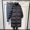 Medium and Long Down Cotton-padded Clothes for Women's Winter New Over-knee Students Loose Large Size Thickened Cotton-padded Jackets, Bread Clothes