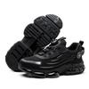 JB266 Nowe Buty Robocze Bezpieczne Oddychająca Siateczkowa Cholewka Stalowy Nosek Buty Ochronne Czarne Outdoor Męskie Buty