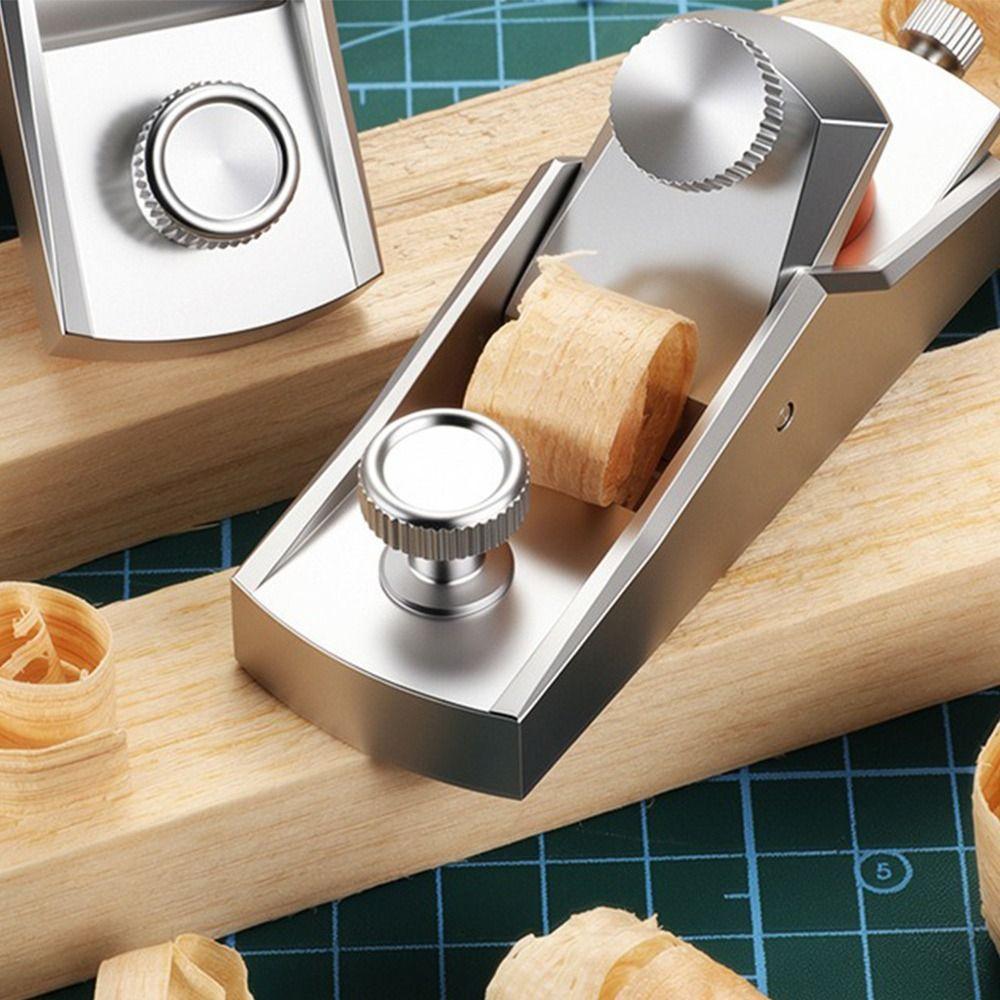 Portable Mini Wood Plane Aluminum Alloy Edge Trimming Plane Fiber Board Edge Work