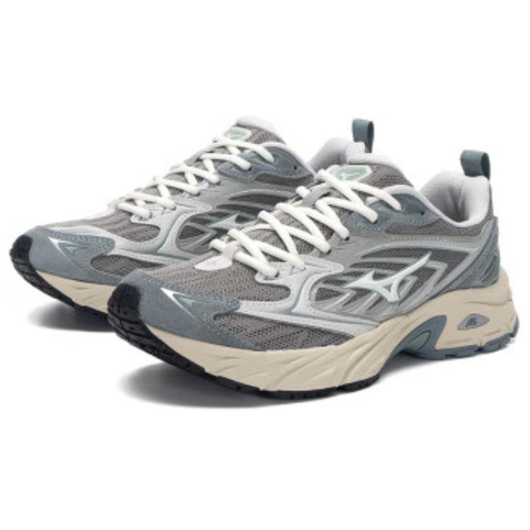 Mizuno FIYI V2 Cushioning Abrasion Resistant Breathable Low top Chunky Sneakers Unisex White D1GH241506