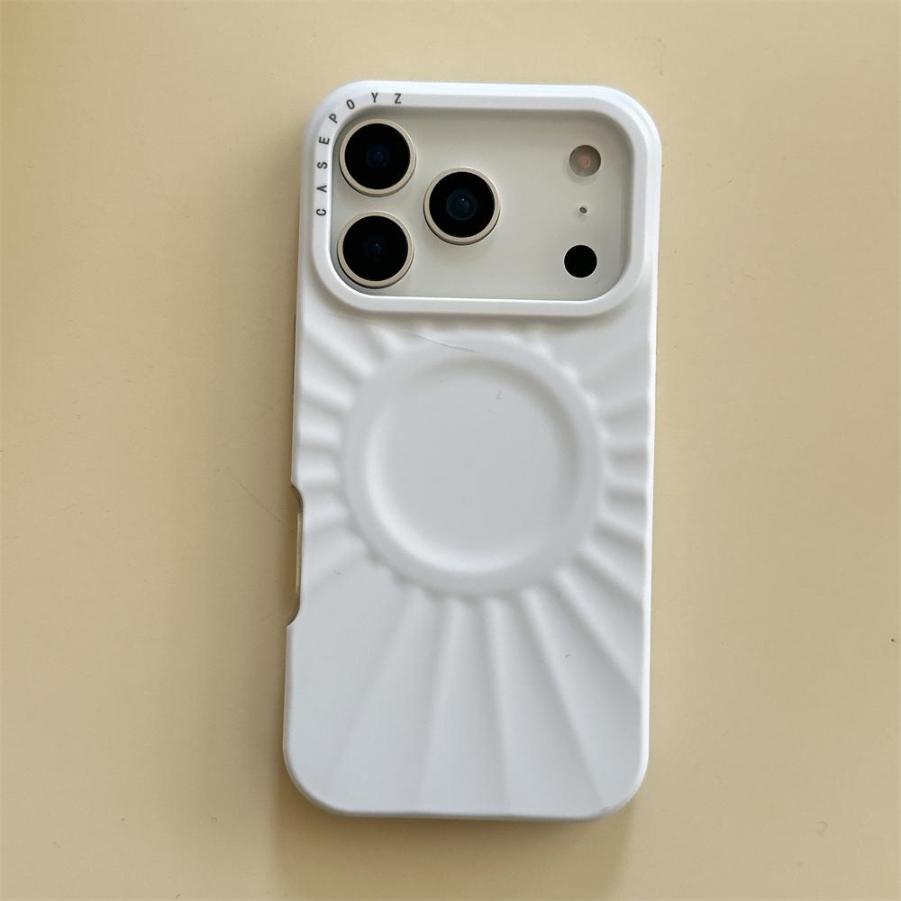 

Ripple Liquid Silicone For Magsafe Wireless Charge Magnetic Case For iPhone 17 16 15 14 Pro Max Soft Shockproof Cover iPhone 15
