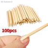 {Summer2}100Pcs Wood Manicure Sticks For Cuticle Pusher 5-Sizes Double Headed Cuticle Removal Wood Nail Dead Skin Peeling Tools