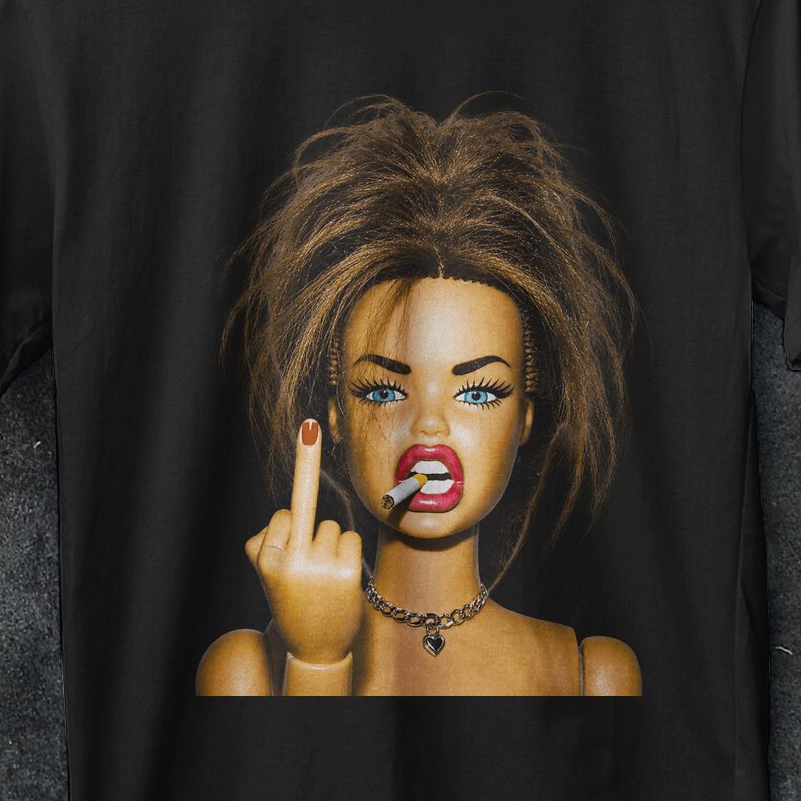 Face meme shirt, Doll Face Meme Shirt, Offensive Weird T-Shirt, Funny Gag Gift, Gen Z Meme Tees, Shocked Doll shirt, Disgusted Doll Shirt, S
