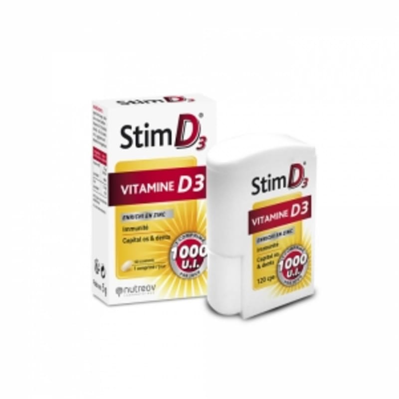 

Nutreov Steam D3 Vitamin 120 Tablets