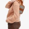 Coach Swinger 20 Classic Monogram Fabric And Leather Mahjong Bag Women Handbag Brown CM509-B4TA7