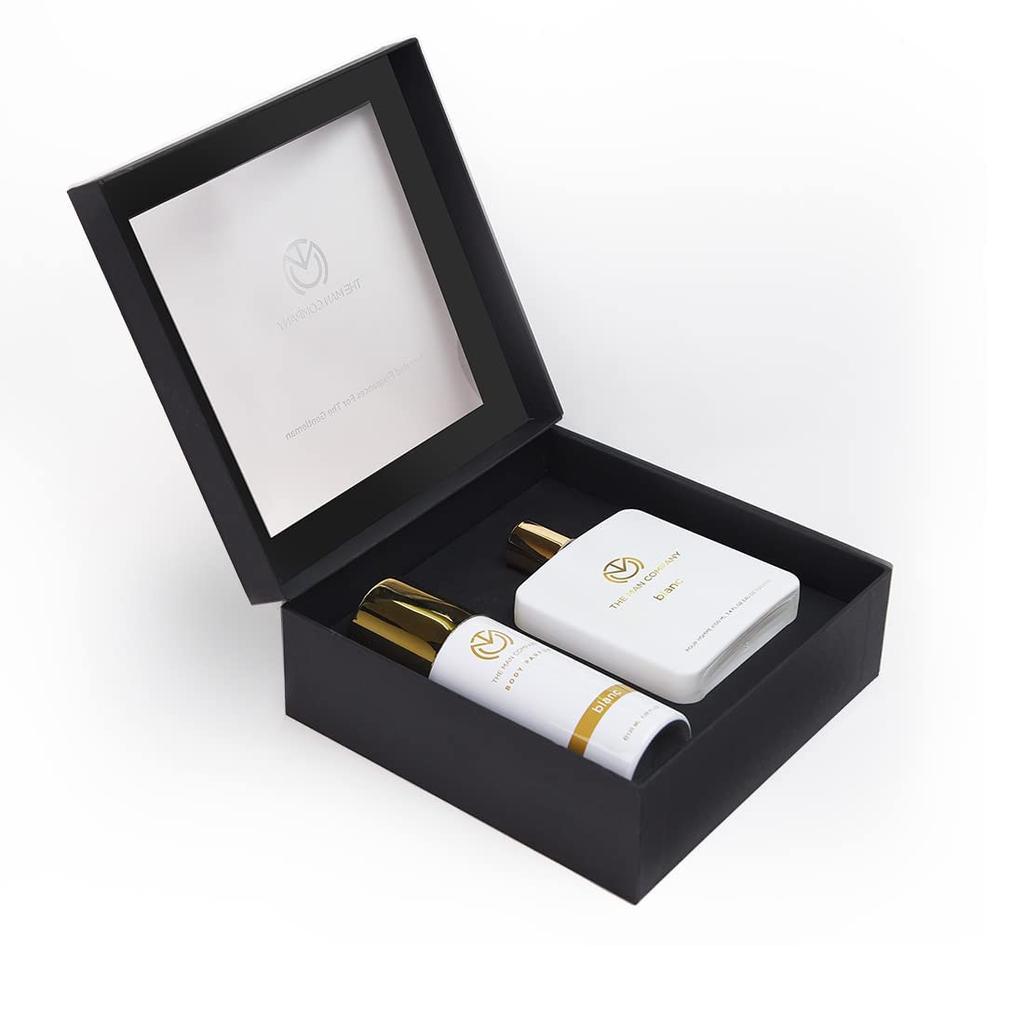 The Man Company Classic Daily Kit Blanc Body Spray | Perfume Set with Long Lasting Fragrance | Gift Set for Him - Set of 2